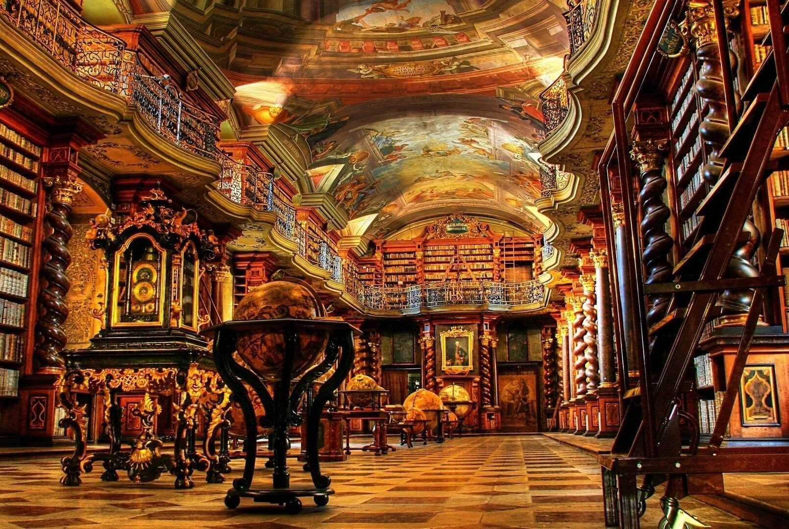 Clementinum-National-Library-Prague-Czec